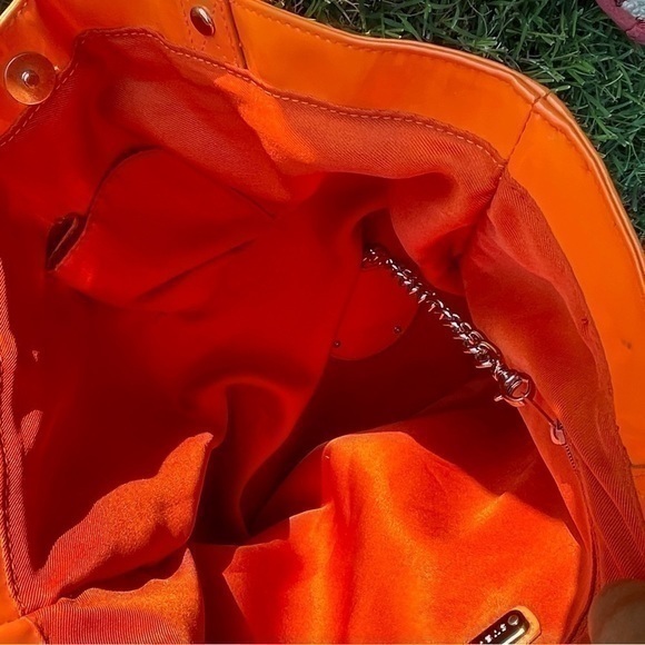 Steve Madden tote/bag. Orange. Very good condition. - Picture 7 of 13